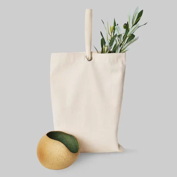 Bolsa de algodón Vertical 34x35 - Imagen 2